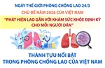 Thành tựu nổi bật trong phòng chống lao của Việt Nam