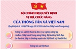 Vị trí, chức năng của Thông tấn xã Việt Nam theo Quyết định số 18-QĐ/TW của Ban Chấp hành Trung ương