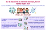 Bảo vệ, thúc đẩy trẻ em phát triển trên môi trường mạng