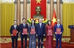 Tổng Bí thư, Chủ tịch nước Tô Lâm chủ trì Lễ trao Quyết định bổ nhiệm cho 5 Đại sứ nước CHXH Việt Nam tại nước ngoài