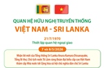 Quan hệ hữu nghị truyền thống Việt Nam - Sri Lanka