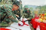 Tuyên Quang: Quy tập các hài cốt liệt sĩ tại xã biên giới Thanh Thủy