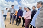 Phó Chủ tịch Quốc hội Lào thăm, làm việc tại Dự án đầu tư trọng điểm của Việt Nam