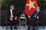 Tổng Bí thư, Chủ tịch nước Tô Lâm tiếp lãnh đạo các doanh nghiệp và tổ chức tài chính lớn của Singapore