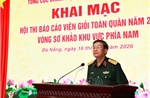 Khai mạc Hội thi Báo cáo viên giỏi toàn quân năm 2026 khu vực phía Nam