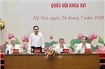 Hội nghị về nội dung, chương trình Kỳ họp không thường lệ thứ nhất của Quốc hội