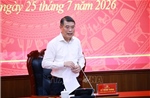 Thủ tướng Lê Minh Hưng làm việc với Ban Thường vụ Tỉnh ủy Điện Biên
