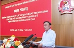 Thường trực Đảng uỷ các cơ quan Đảng Trung ương làm việc với Ban Thường vụ Đảng uỷ Viện Kiểm sát nhân dân tối cao