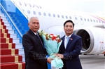 Chủ tịch Quốc hội kiêm Chủ tịch Hạ viện Vương quốc Thái Lan bắt đầu thăm chính thức Việt Nam