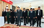 Lãnh đạo Thành phố Hồ Chí Minh viếng đồng chí Xaysomphone Phomvihane