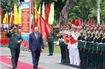 Tổng Bí thư, Chủ tịch nước Tô Lâm, Bí thư Quân uỷ Trung ương thăm, làm việc với Sư đoàn bộ binh cơ giới 308