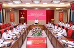 Tổng Bí thư, Chủ tịch nước thăm và làm việc tại Học viện Chính trị Quốc gia Hồ Chí Minh