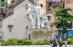 Hà Nội: Toàn cảnh Tượng đài 'Quyết tử để Tổ quốc quyết sinh' trước ngày di dời