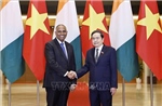 Chủ tịch Quốc hội Trần Thanh Mẫn đón và hội đàm với Chủ tịch Quốc hội Côte d’Ivoire