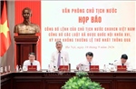 Họp báo công bố Lệnh của Chủ tịch nước về 15 luật