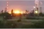Video nhà máy hóa chất lớn nhất vùng Stavropol của Nga bị UAV Ukraine tấn công