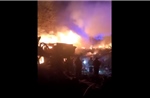 Video hiện trường khói lửa sau vụ Liên bang Nga không kích thành phố Zaporizhzhia