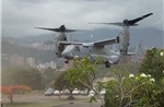 Video máy bay Mỹ diễn tập trên bầu trời thủ đô của Venezuela