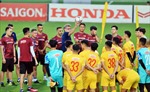 Quang Hải có mặt ở ngày tập luyện thứ hai của đội tuyển Việt Nam