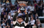Thắng trận chung kết dài nhất lịch sử, Alcaraz vô địch Roland Garros 2025