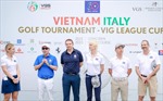 Hơn 100 golfer tham gia tranh tài tại giải giao hữu quốc tế Vietnam Italy Golf Tournament