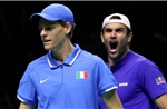 Italy và Hà Lan đối nhau ở chung kết Davis Cup 2024