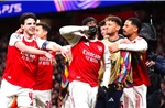 Bảng xếp hạng Champions League: Arsenal chính thức đi tiếp