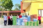 AGRIBANK chi nhánh Tân Yên ủng hộ 278 triệu đồng hỗ trợ khách hàng và người dân bị ảnh hưởng mưa lũ