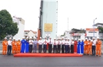 EVNHCMC: Gắn biển công trình đường dây 220kV Cát Lái – Tân Cảng