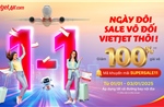 Chào năm mới 2025, du xuân may mắn cùng Vietjet với vé bay giảm 100%