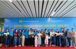 Vietnam Airlines và Tổng liên đoàn Lao động Việt Nam đưa người lao động về quê đón Tết
