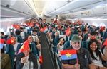 Vietnam Airlines tổ chức chuyến bay đặc biệt kỷ niệm 51 năm Ngày Giải phóng miền Nam