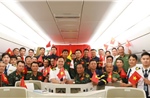 Vietnam Airlines đón đoàn cán bộ, chiến sĩ công tác tại Venezuela trở về nước