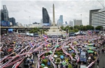Hàng nghìn người biểu tình tại Bangkok yêu cầu Thủ tướng Thái Lan Paetongtarn từ chức