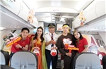 Rước đèn Trung thu máy bay Amy cùng Vietjet khắp muôn phương