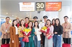 Vietjet chào mừng chuyến bay đầu tiên giữa Kuala Lumpur (Malaysia) và Hà Nội