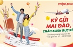 Đón xuân rực rỡ với dịch vụ vận chuyển mai, đào Tết 2025 cùng Vietjet