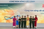 Dấu ấn Vietnam Airlines tại Triển lãm Thành tựu đất nước