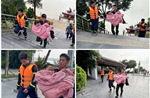 Kịp thời cứu nạn nữ sinh nhảy cầu Vĩnh Tuy