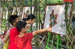 Toàn cảnh đất nước sau sáp nhập sống động qua những bức tranh da 