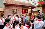 Triển lãm ‘Sắc son’ đánh thức không gian văn hóa đình Hà Vĩ 