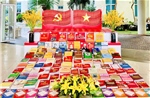 Trưng bày thông tin, giới thiệu sách chào mừng Đại hội XIV của Đảng
