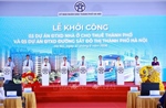 Thủ tướng Lê Minh Hưng dự lễ khởi công các dự án nhà ở cho thuê và đường sắt đô thị Hà Nội