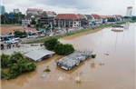 Lào sẵn sàng công tác ứng phó với lũ lụt có thể xảy ở ở thủ đô Viêng Chăn