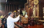 Tổng Bí thư Tô Lâm dâng hương tưởng niệm các Anh hùng, Liệt sĩ tại Điện Biên