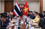 Phó Thủ tướng, Bộ trưởng Ngoại giao Bùi Thanh Sơn gặp Bộ trưởng Ngoại giao Thái Lan