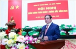 Thủ tướng dự Hội nghị Quân chính toàn quân 6 tháng đầu năm 2025