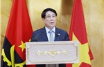 Chủ tịch nước Lương Cường phát biểu chính sách tại Quốc hội Angola