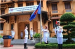 Lễ thượng cờ kỷ niệm 58 năm Ngày thành lập ASEAN