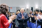 Tổng Bí thư gặp gỡ cán bộ Đại sứ quán Việt Nam và cộng đồng người Việt tại các nước Bắc Âu